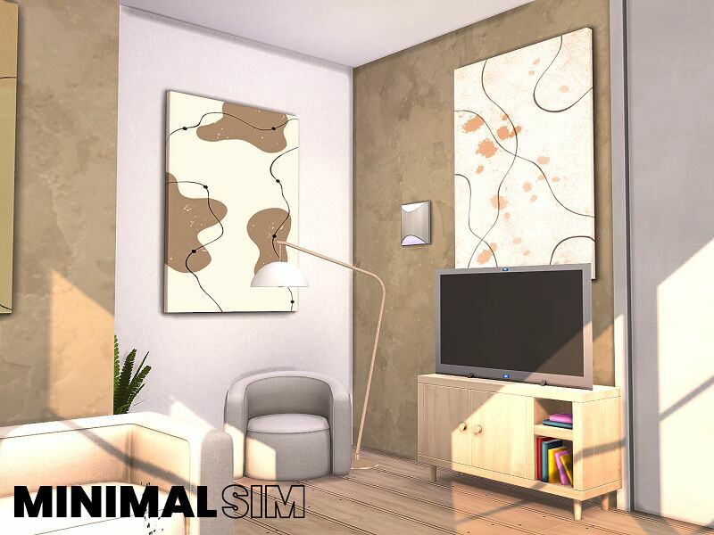 Minimalsim – Grace Living – CC By Flubs79 3 sims 4 cc minimalsim grace living cc by flubs79 2