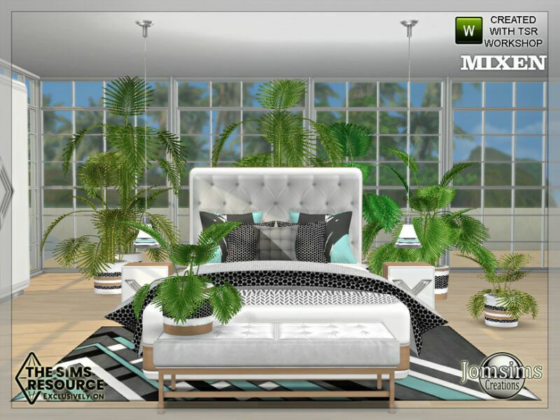 Mixen Bedroom By Jomsims 3 sims 4 cc mixen bedroom by jomsims 5