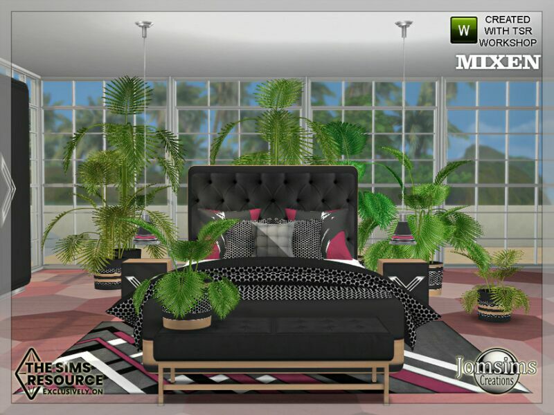 Mixen Bedroom By Jomsims 4 sims 4 cc mixen bedroom by jomsims 6