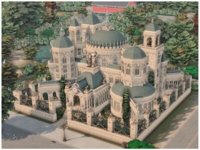 MM The Brownstone Palace Sims 4 CC