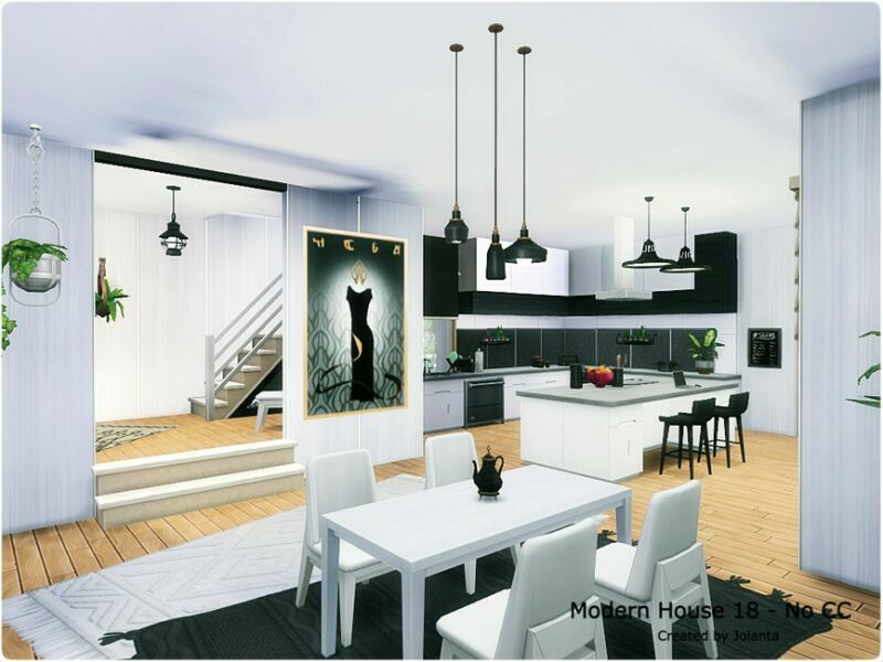 Modern House 18 – NO CC By Jolanta 4 sims 4 cc modern house 18 no cc by jolanta 5