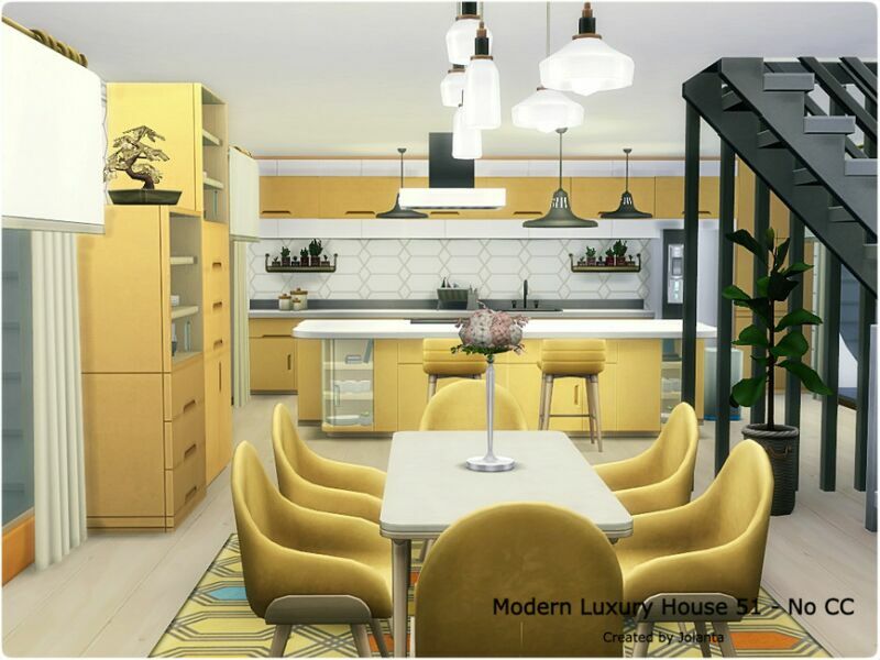 Modern Luxury House 51 – NO CC By Jolanta 6 sims 4 cc modern luxury house 51 no cc by jolanta 2