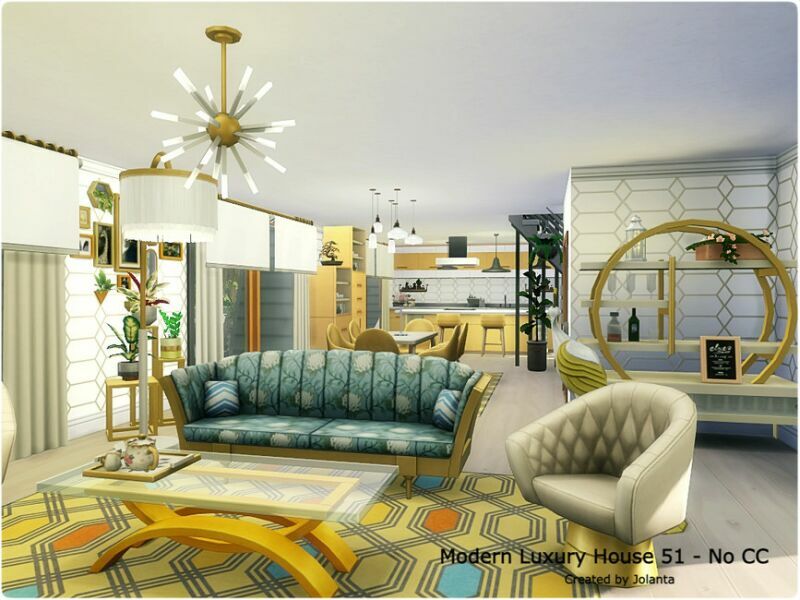 Modern Luxury House 51 – NO CC By Jolanta 4 sims 4 cc modern luxury house 51 no cc by jolanta 5
