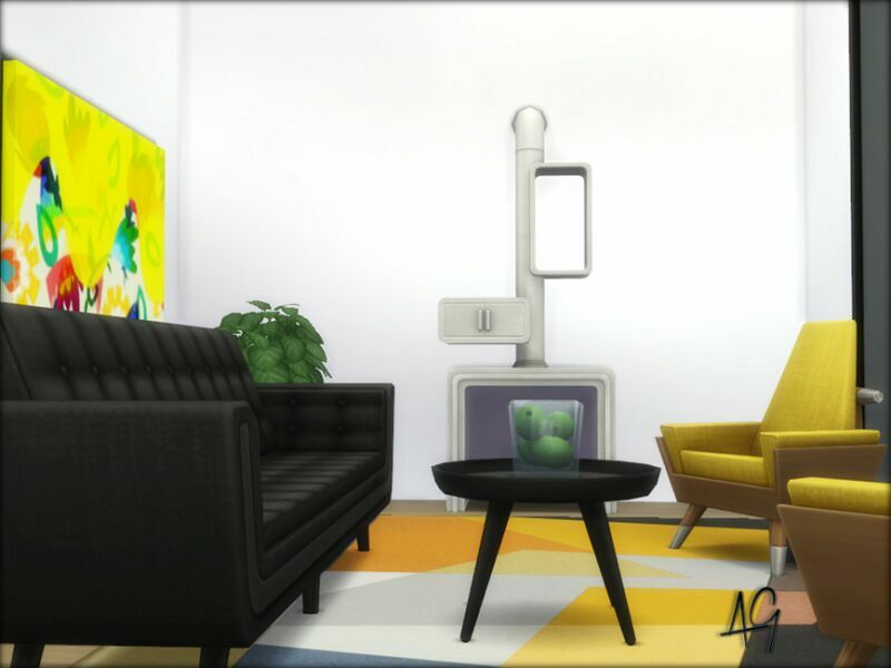 Modern Motif By Algbuilds 6 sims 4 cc modern motif by algbuilds 3