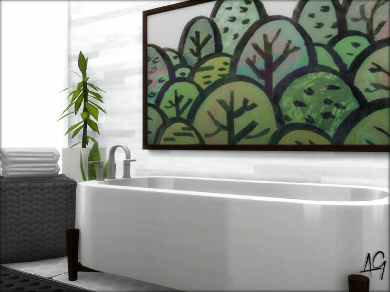 Modern Motif By Algbuilds 2 sims 4 cc modern motif by algbuilds 7