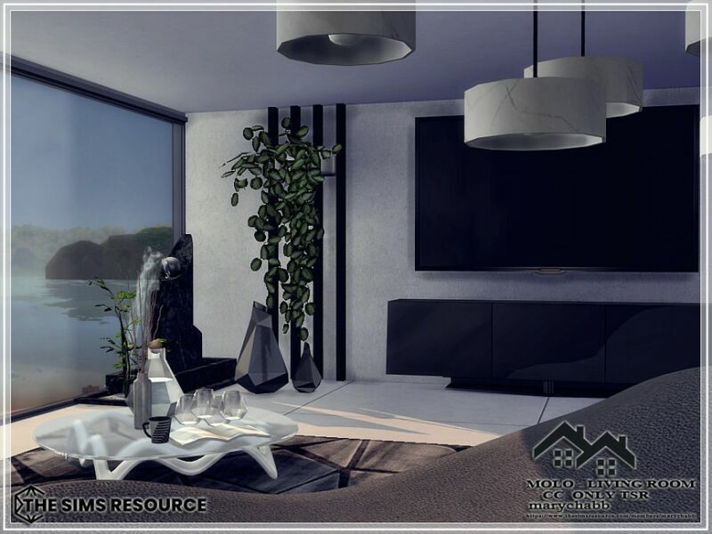 Molo – Living Room – CC Only TSR By Marychabb 4 sims 4 cc molo living room cc only tsr by marychabb 3