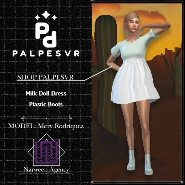 Na_Outfit_Meryrodríquez 1 Na_Outfit_Meryrodríquez Sims 4 CC