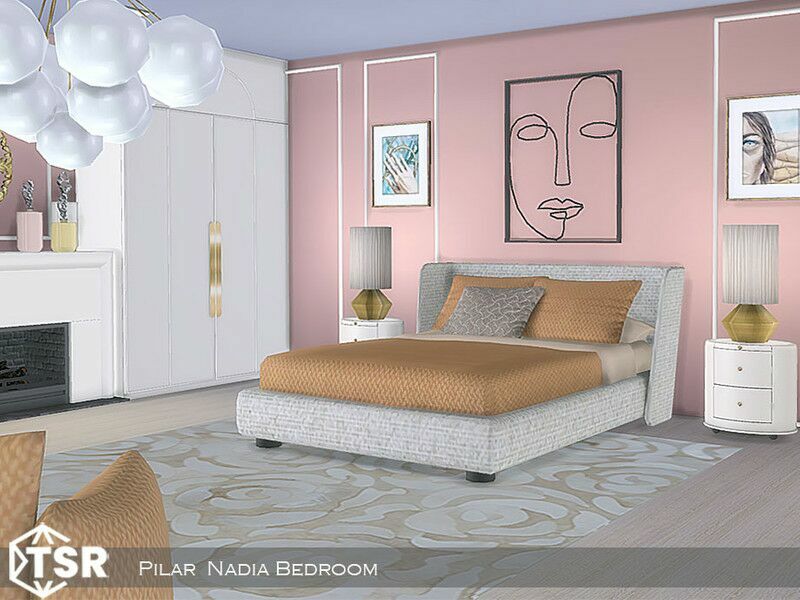 Nadia Bedroom 1 Nadia Bedroom Sims 4 CC