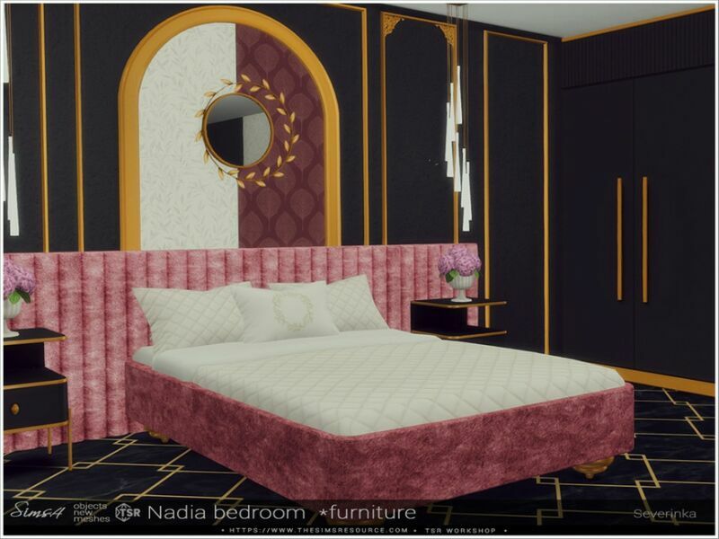 Nadia Bedroom Furniture By Severinka_ 3 sims 4 cc nadia bedroom furniture by severinka 3