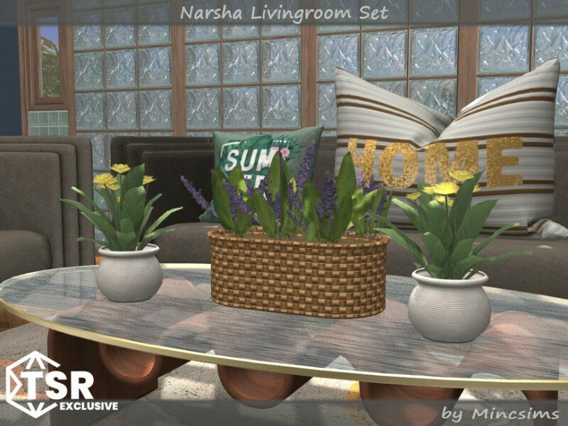 Narsha Livingroom SET By Mincsims 4 sims 4 cc narsha livingroom set by mincsims 5