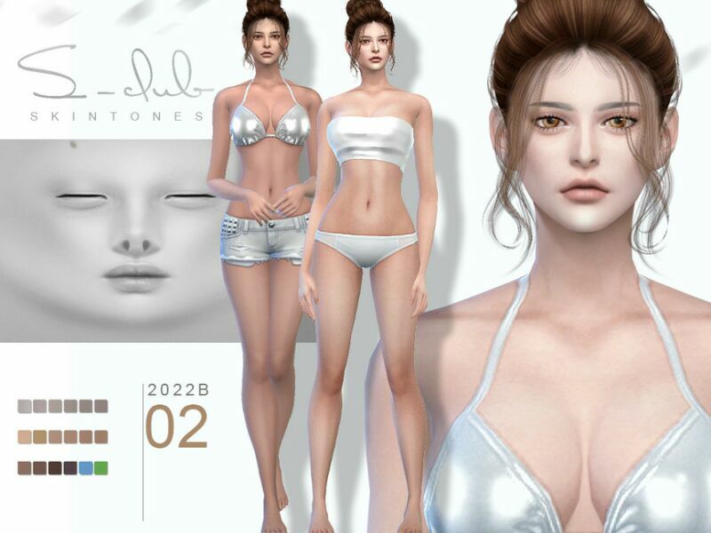 Nature Soft Women Overlay Skintones By S – Club By S-Club 1 Nature Soft Women Overlay Skintones By S – Club By S-Club Sims 4 CC