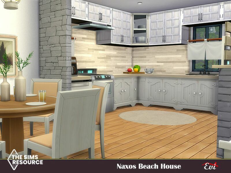 Naxos Beace House_No CC By EVI 3 sims 4 cc naxos beace house no cc by evi 6