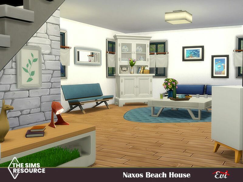 Naxos Beace House_No CC By EVI 2 sims 4 cc naxos beace house no cc by evi 7