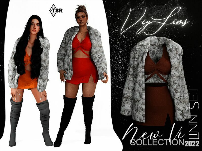 NEW VI Collection – Linn SET 2 sims 4 cc new vi collection linn set 2