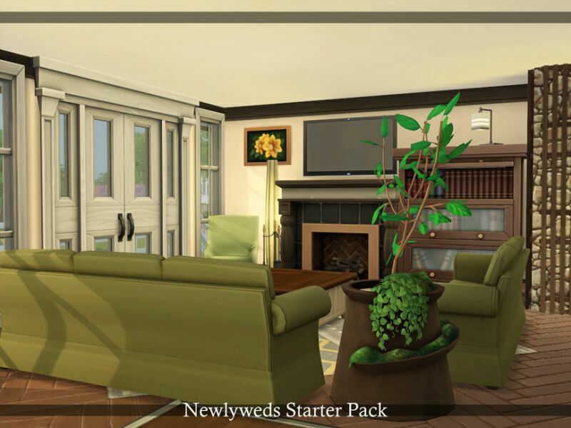 Newlyweds Starter Pack | Nocc By Simzmora 5 sims 4 cc newlyweds starter pack nocc by simzmora 3