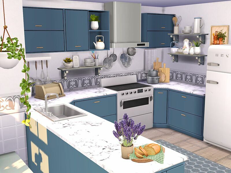 Nizza Kitchen – CC By Flubs79 2 sims 4 cc nizza kitchen cc by flubs79 4