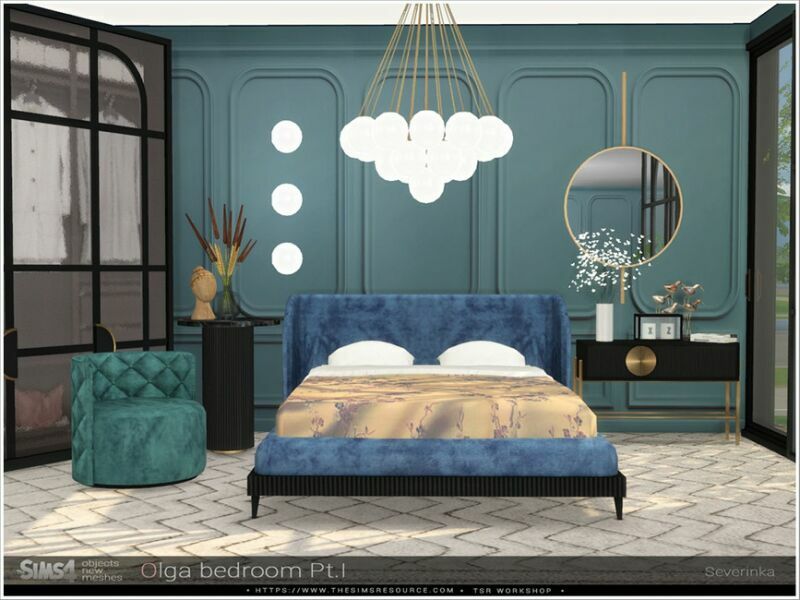 Olga Bedroom PT.I By Severinka_ 3 sims 4 cc olga bedroom pt i by severinka 4