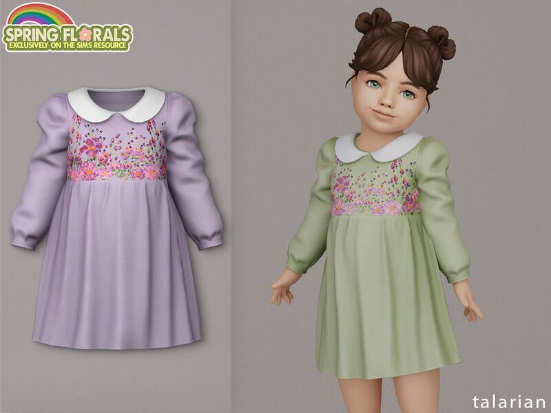 Olivia Dress By Talarian 1 Olivia Dress By Talarian Sims 4 CC