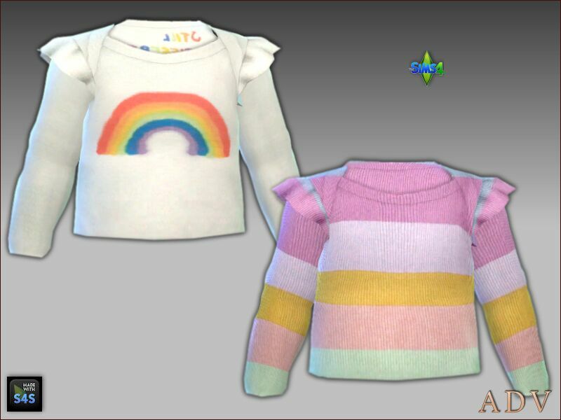 Outfits FOT Infant Girls 6 sims 4 cc outfits fot infant girls 2