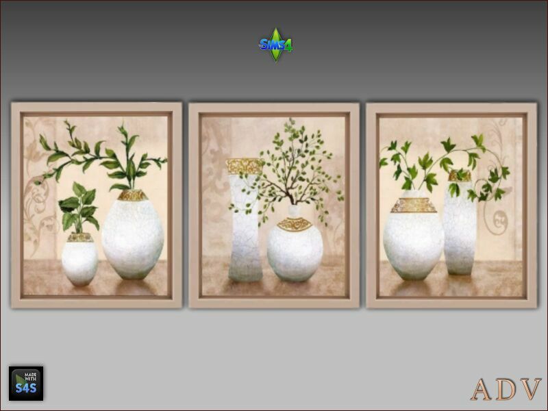 Paintings 11 sims 4 cc paintings 2