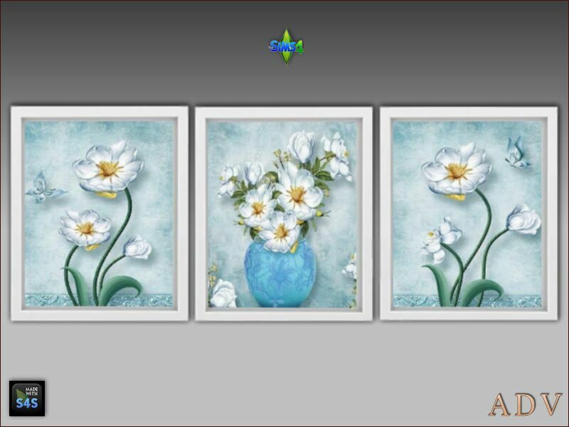 Paintings 9 sims 4 cc paintings 3
