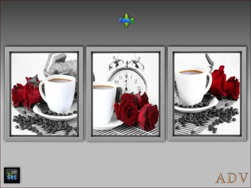 Paintings 10 sims 4 cc paintings 4