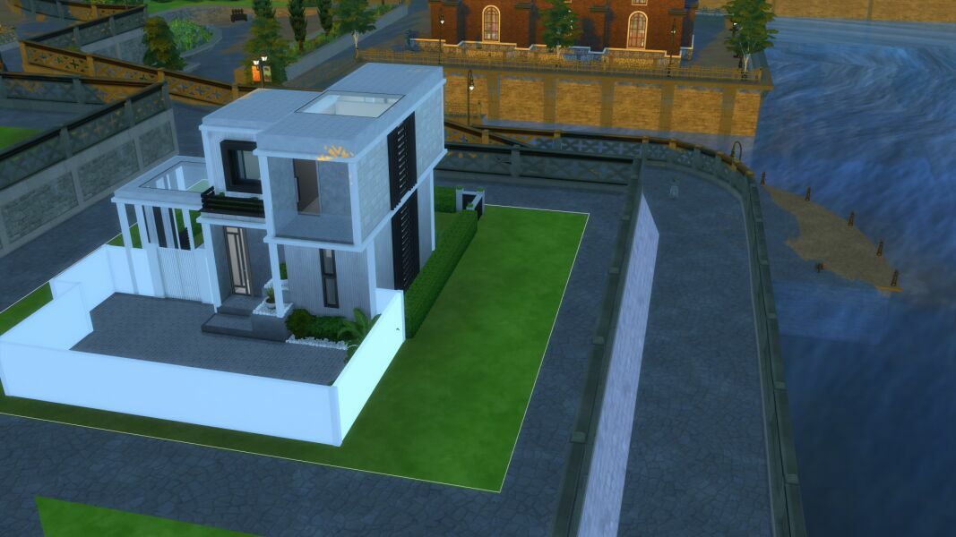 Palmier Tiny Loft – Shell 6 sims 4 cc palmier tiny loft shell 2