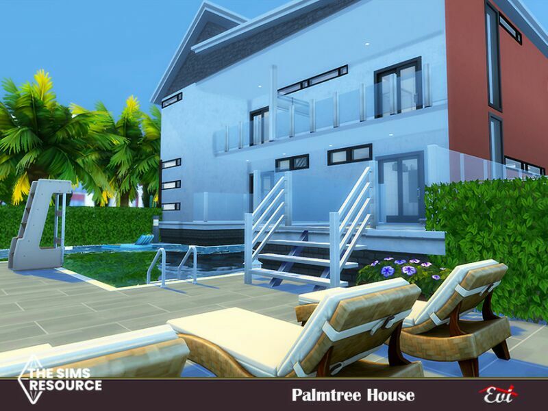 Palmtree House_No CC By EVI 6 sims 4 cc palmtree house no cc by evi 3