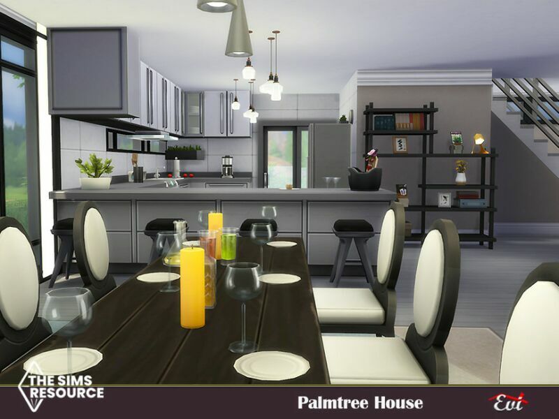 Palmtree House_No CC By EVI 4 sims 4 cc palmtree house no cc by evi 5
