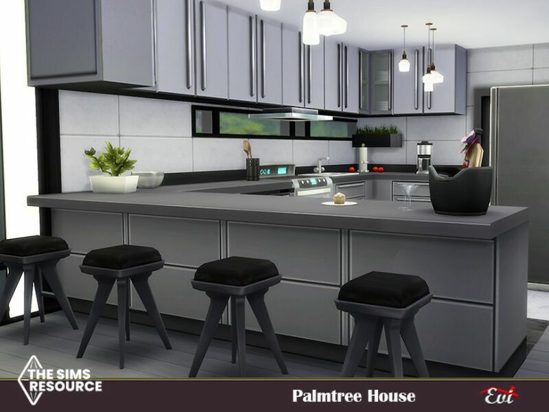 Palmtree House_No CC By EVI 3 sims 4 cc palmtree house no cc by evi 6