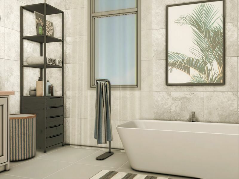 Parker Bathroom (TSR Only CC) By Xogerardine 3 sims 4 cc parker bathroom tsr only cc by xogerardine 2