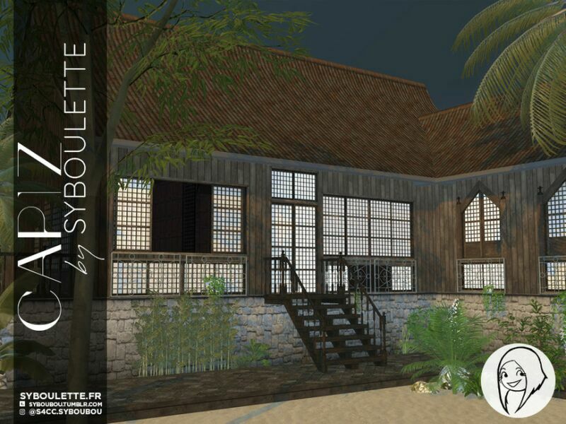 Patreon Early Release – Capiz SET – Part 1: Construction By Syboubou 5 sims 4 cc patreon early release capiz set part 1 construction by syboubou 2