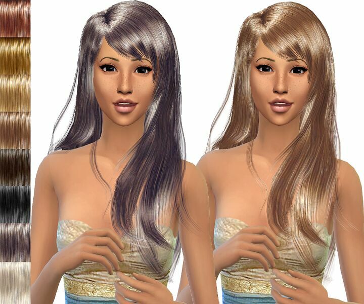 Peggyzone Hair 2840 Tifaed V1 Retexture By Atomic-Sims 1 Peggyzone Hair 2840 Tifaed V1 Retexture By Atomic-Sims Sims 4 CC
