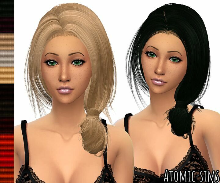 Peggyzone Hair 7716 Retexture By Atomic-Sims 1 Peggyzone Hair 7716 Retexture By Atomic-Sims Sims 4 CC