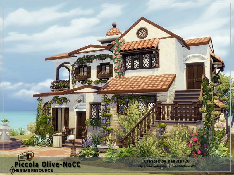 Piccola Olive-Nocc By Danuta720 1 Piccola Olive-Nocc By Danuta720 Sims 4 CC