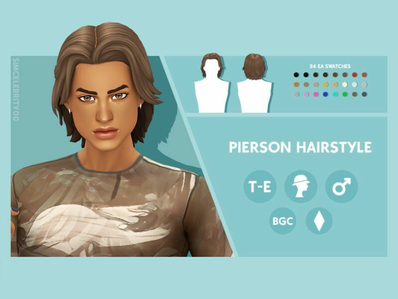 Pierson Hairstyle By Simcelebrity00 1 Pierson Hairstyle By Simcelebrity00 Sims 4 CC