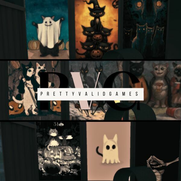 Pretty Spooky Kittens🐈⬛🎃 By Prettyvalidgames 1 Pretty Spooky Kittens🐈⬛🎃 By Prettyvalidgames Sims 4 CC
