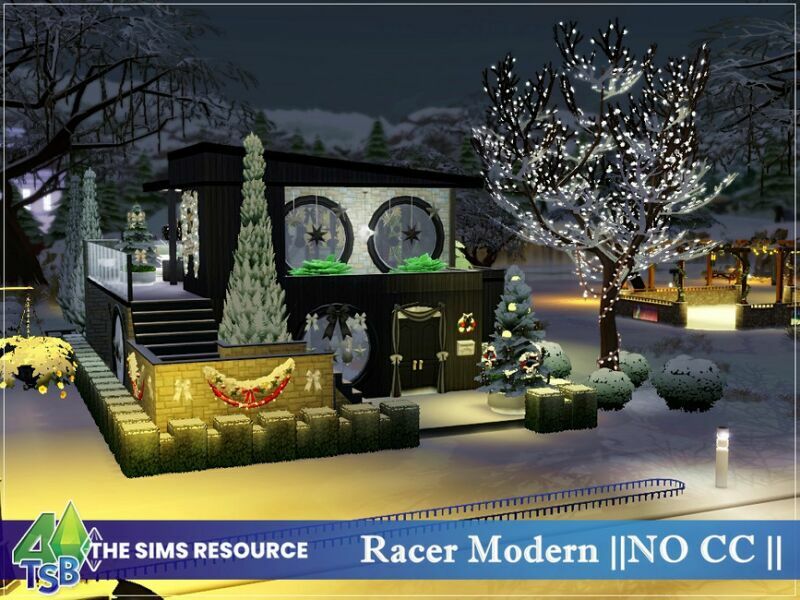 Racer Modern || NO CC || By Bozena 1 Racer Modern || NO CC || By Bozena Sims 4 CC