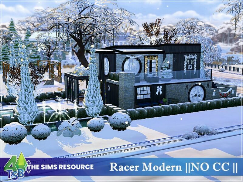 Racer Modern || NO CC || By Bozena 7 sims 4 cc racer modern no cc by bozena 2