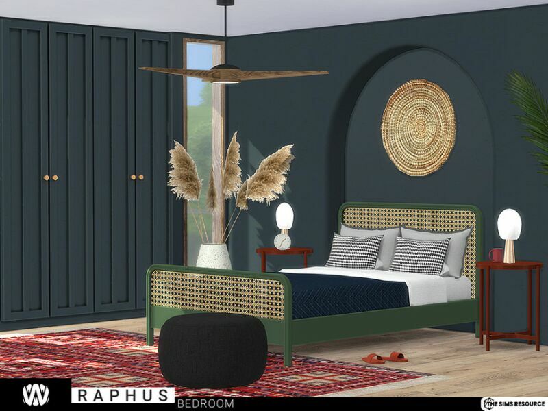 Raphus Bedroom By Wondymoon 4 sims 4 cc raphus bedroom by wondymoon 3