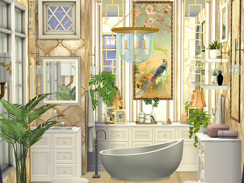 Recency Bathroom – CC By Flubs79 1 Recency Bathroom – CC By Flubs79 Sims 4 CC
