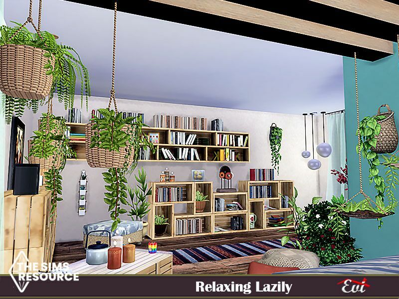 Relaxing Lazily _TSR Only CC By EVI 2 sims 4 cc relaxing lazily tsr only cc by evi 6