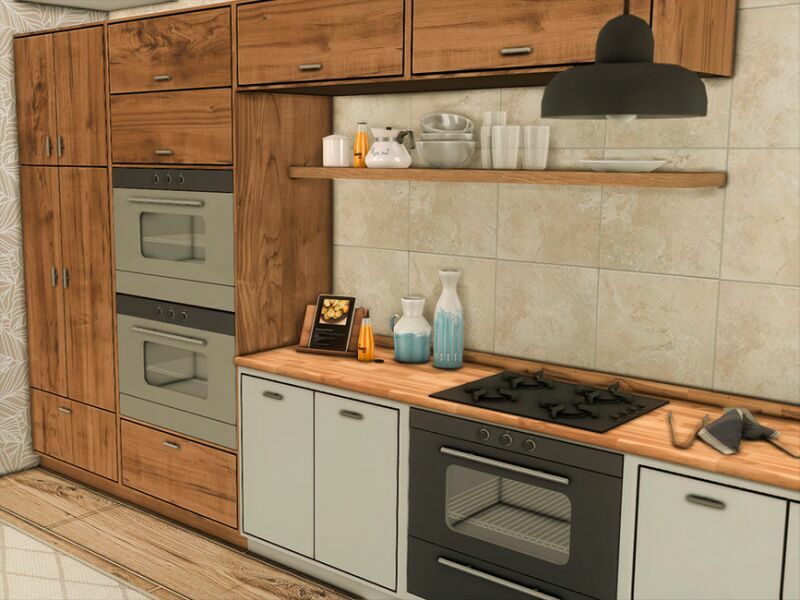Remington Kitchen (TSR Only CC) By Xogerardine 2 sims 4 cc remington kitchen tsr only cc by xogerardine 4