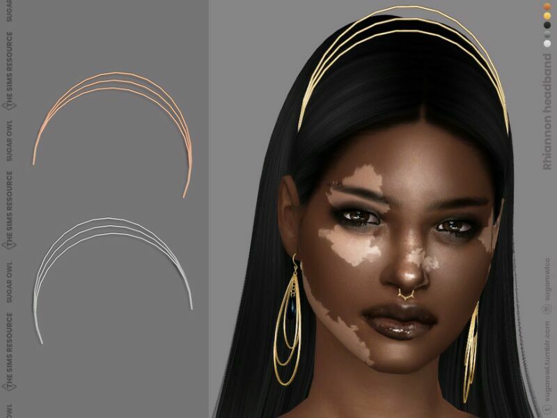 Rhiannon Headband 1 Rhiannon Headband Sims 4 CC