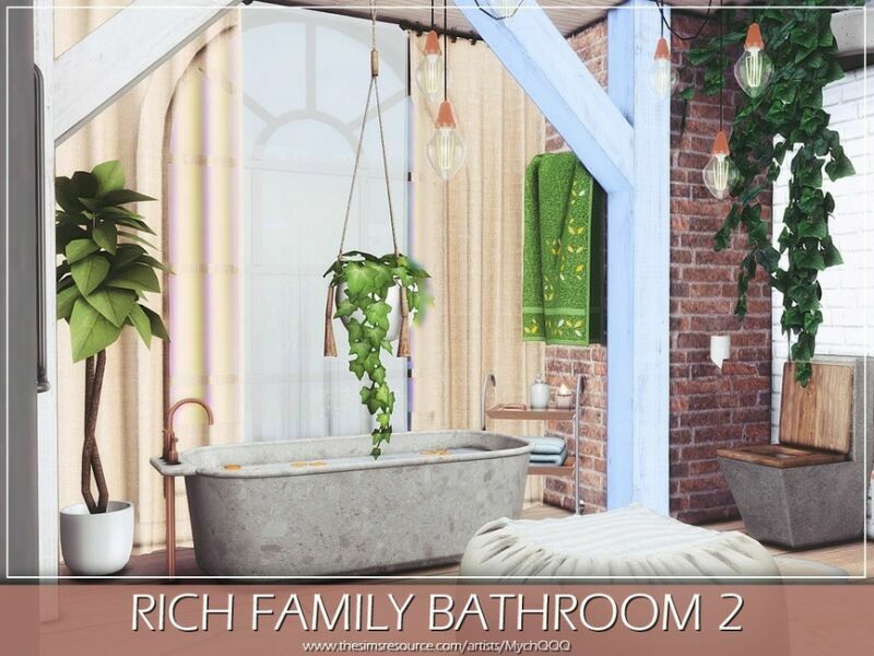 Rich Family Bathroom 2 By Mychqqq 5 sims 4 cc rich family bathroom 2 by mychqqq 4