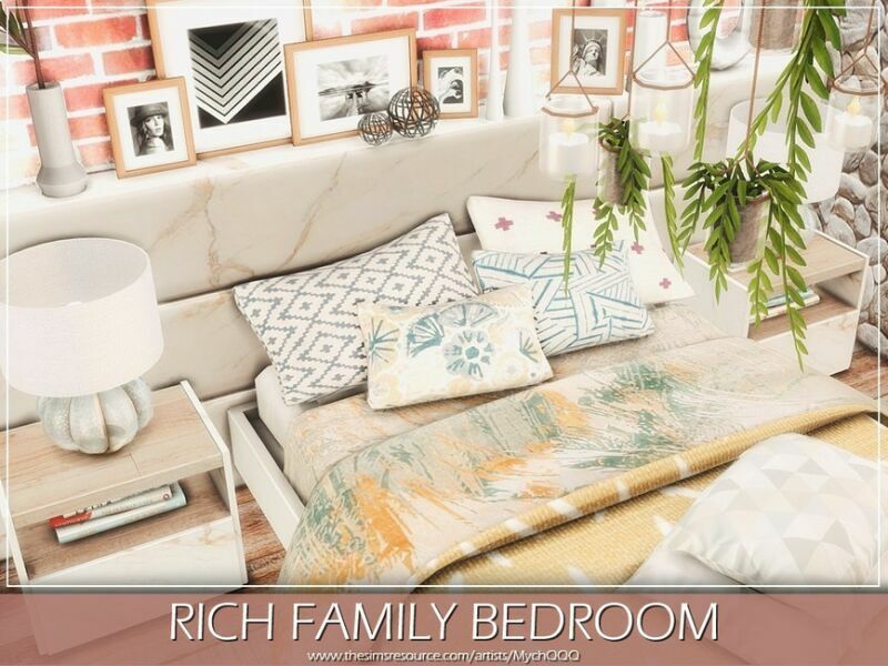 Rich Family Bedroom By Mychqqq 7 sims 4 cc rich family bedroom by mychqqq 2