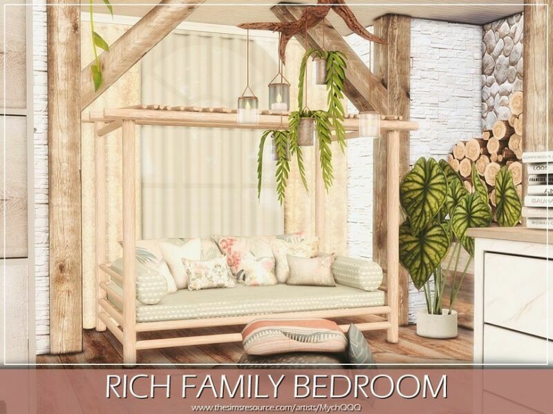 Rich Family Bedroom By Mychqqq 6 sims 4 cc rich family bedroom by mychqqq 3