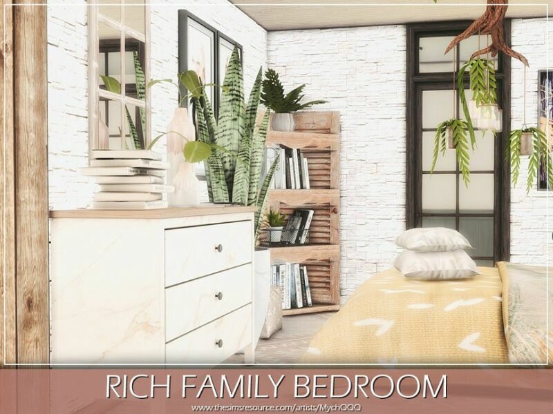 Rich Family Bedroom By Mychqqq 4 sims 4 cc rich family bedroom by mychqqq 5