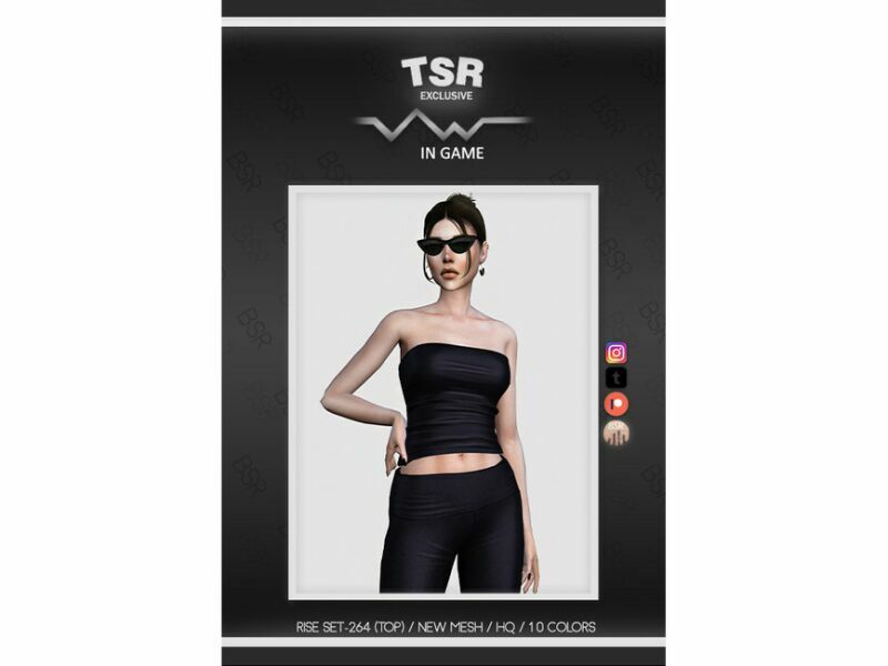 Rise SET-264 (TOP) BD790 By Busra-Tr 2 sims 4 cc rise set 264 top bd790 by busra tr 2