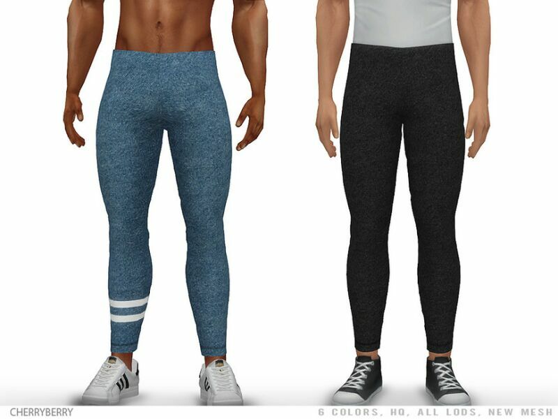 Rock – Men’S Pants By Cherryberrysim 1 Rock – Men’S Pants By Cherryberrysim Sims 4 CC